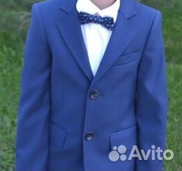 Костюм брючный Van Cliff как новый, р.128