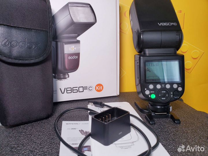 Вспышка камеры canon godox v860iii