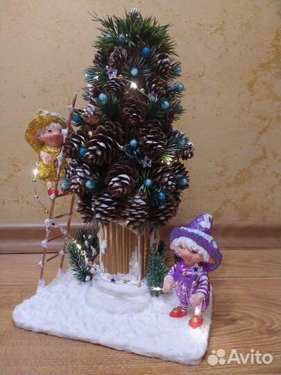 Конкурсная новогодняя поделка