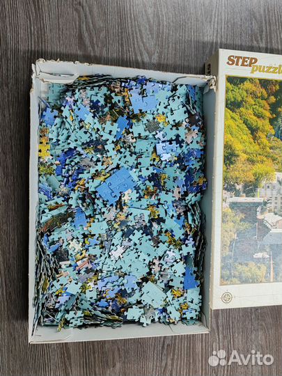 Пазлы комплектом 1000 и 2000 деталей