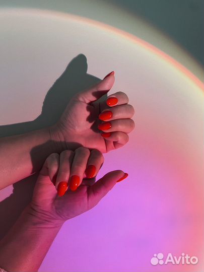 Маникюр с покрытием гель-лаком