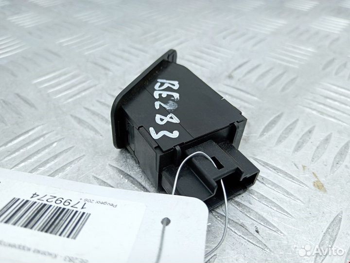 Кнопка корректора фар Peugeot 206 рест. 2009