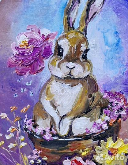 Картина маслом миниатюра