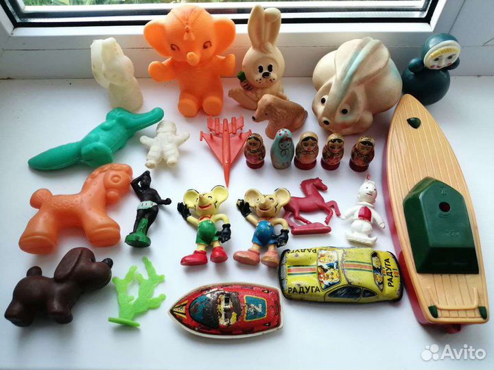 Игрушки СССР разные пакет