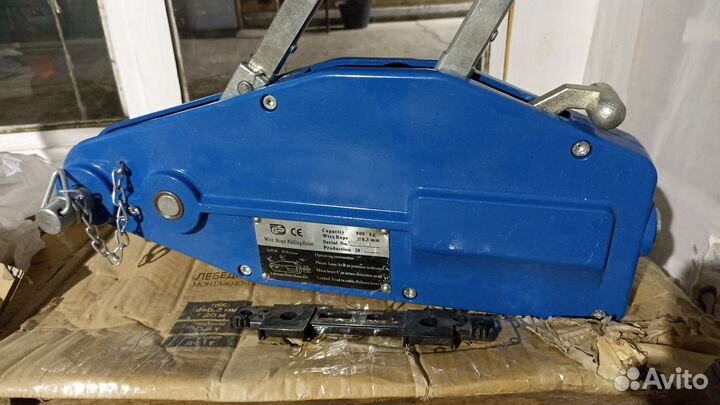 Лебедка ручная рычажная