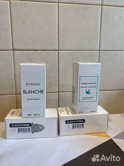 Byredo blanche и marijuana и BAL D'afrique