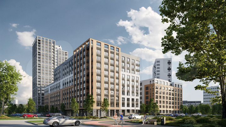 2-к. квартира, 86,7 м², 10/10 эт.