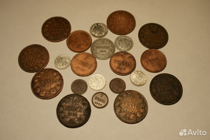 Монеты царской Финляндии