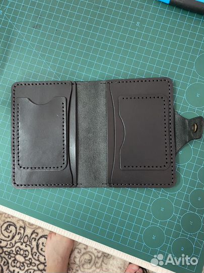 Обложка для автодокументов натуральная кожа