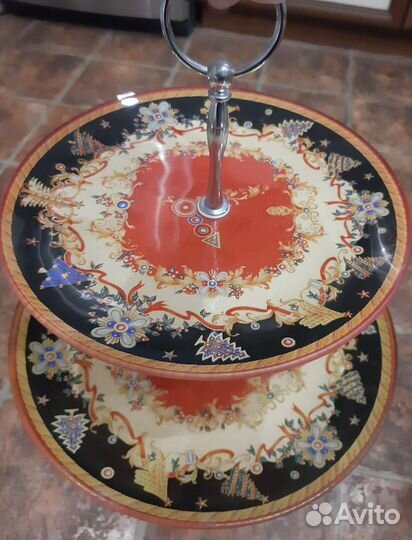 Новая двухярусная ваза