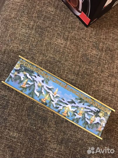 Подарочная жестяная коробка «С новым годом»