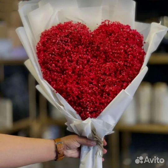 Букет из гипсофилы