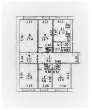 Комната 12,1 м² в 1-к., 3/5 эт.