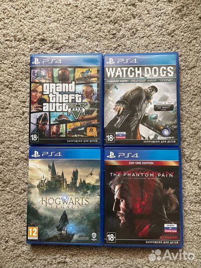 Диски Ps4