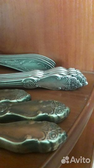Столовые приборы мельхиор кольчугино СССР