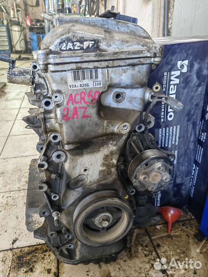 Двигатель 2az-fe с навесным