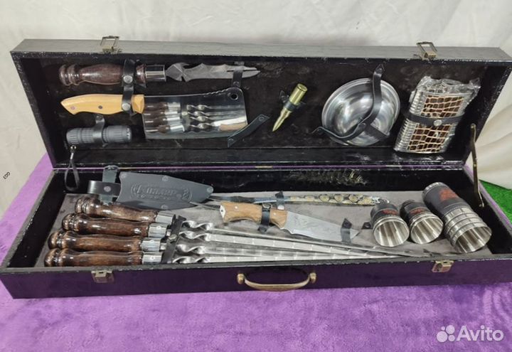 Шашлычный подарочный набор