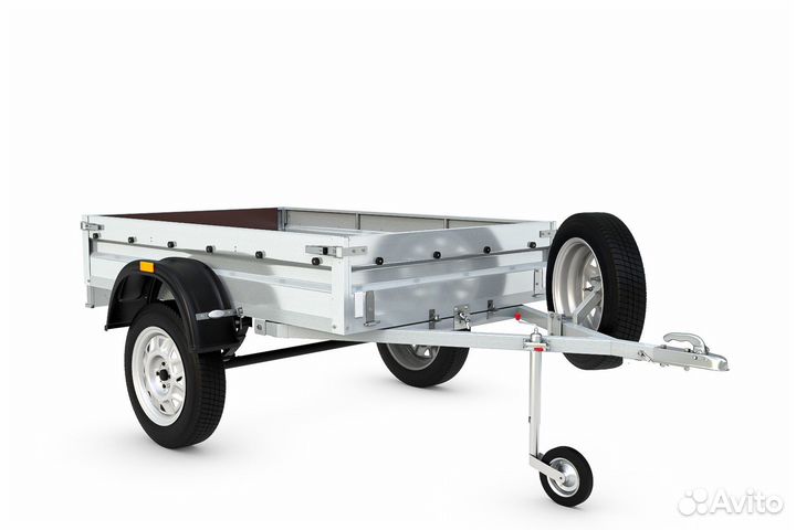 Прицеп легковой 2500х1300х500 с высоким бортом 0.5