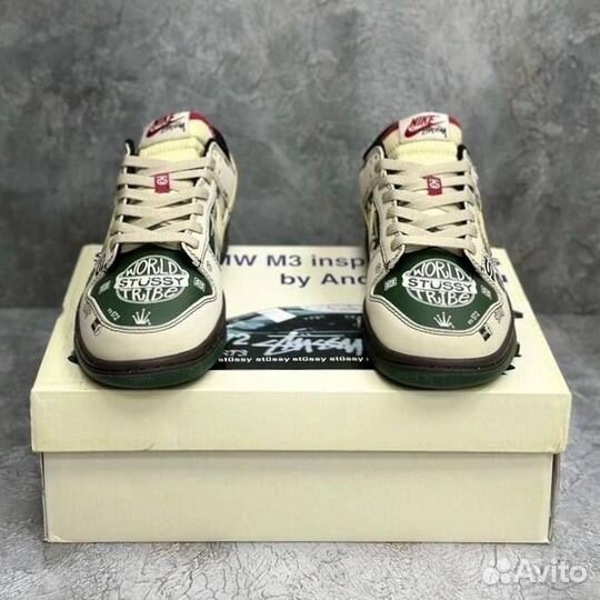 Кроссовки Nike Dunk Low Stussy x wmns