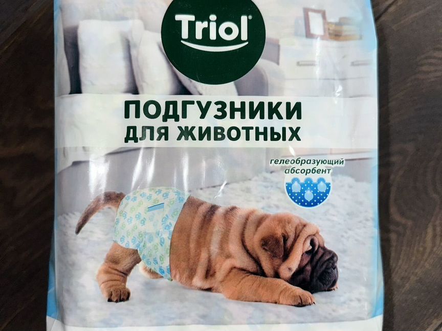 Подгузники Triol XXL для больших собак