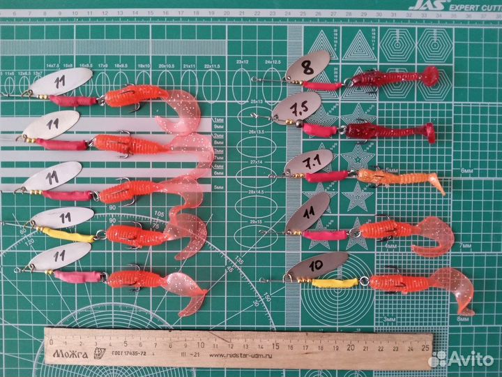 Продаются комбинированные блёсны