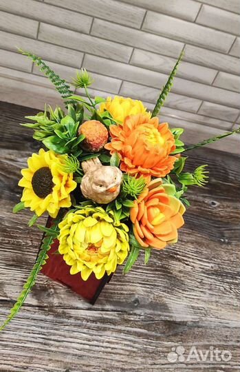 Букет из мыла осенний
