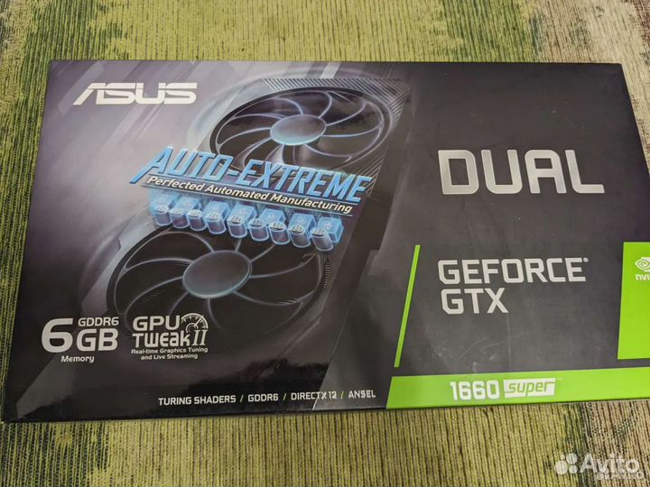 Asus GTX 1660 Super 6GB