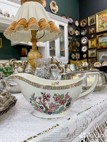 Соусник фарфор Винтаж