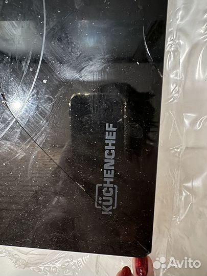 Встраиваемая панель индукционная на запчасти бу