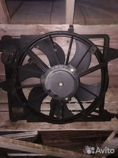 Вентилятор охлаждения renault logan