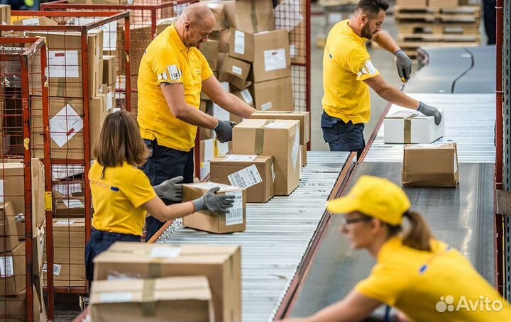 Сортировщик посылок вахта в Самаре 15/30/45