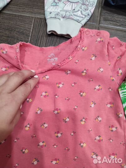 Детская одежда для девочки пакетом, размер 92-98