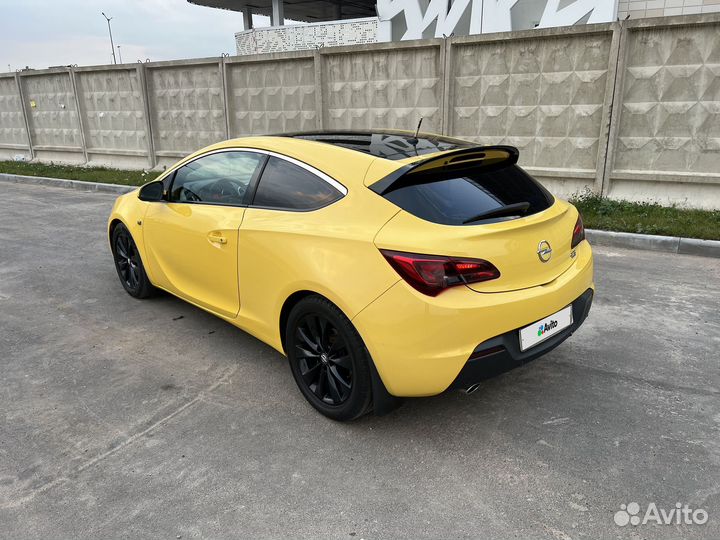 Opel Astra GTC 1.4 AT, 2012, 153 310 км