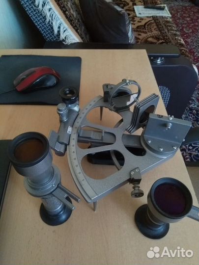 Продам морской секстант с двумя окулярами 1978 г
