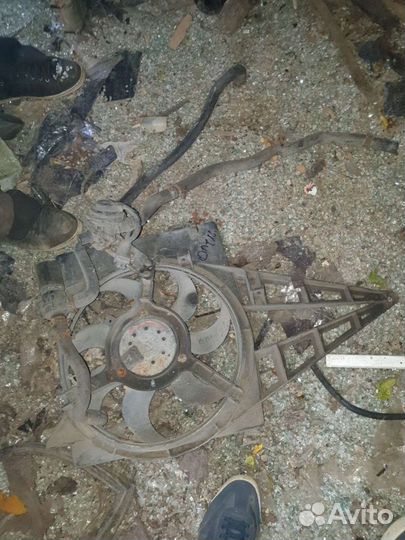 Вентилятор охлаждения радиатора на опель омега б