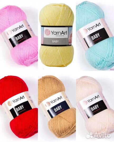 Пряжа детская акрил