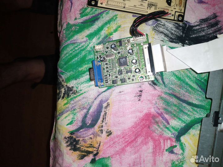 Блок управления для монитора