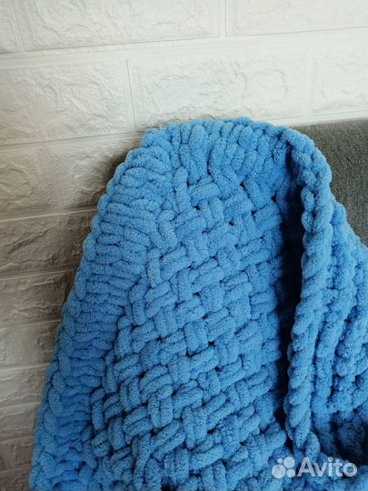 Плед детский плюшевый