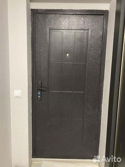 Дверь входная металлическая от застройщика