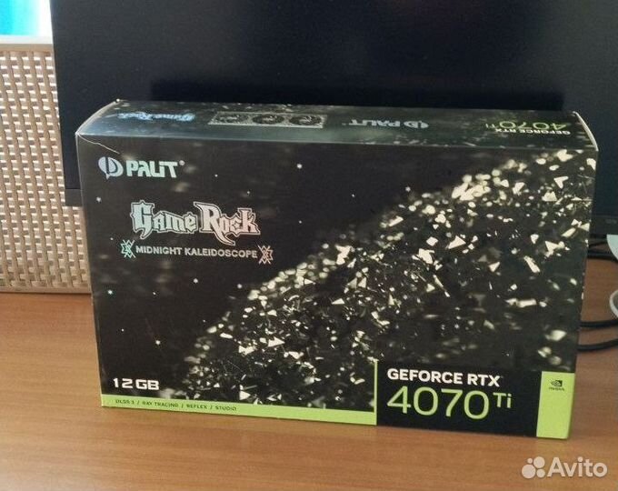 Palit Nvidia GeForce RTX 4070 Ti Gamerock, новая