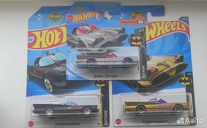 Hot Wheels подборка Batman