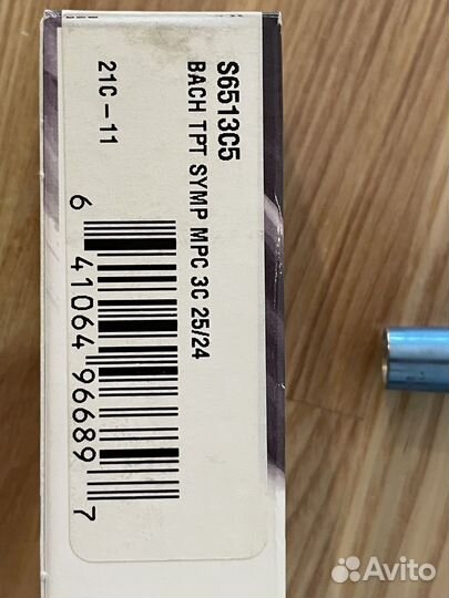 Мундштук для трубы bach 3C symphonic series