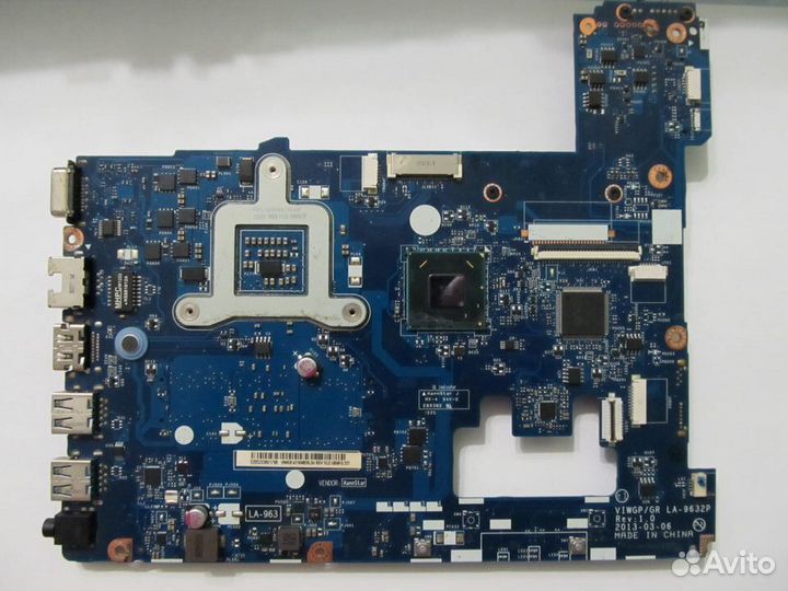 Неисправная системная плата