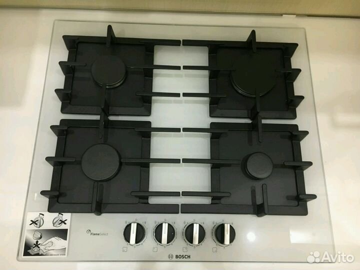 Варочные панели газ-на-стекле