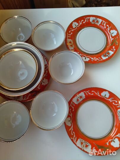 Чайный сервиз Золотой олень