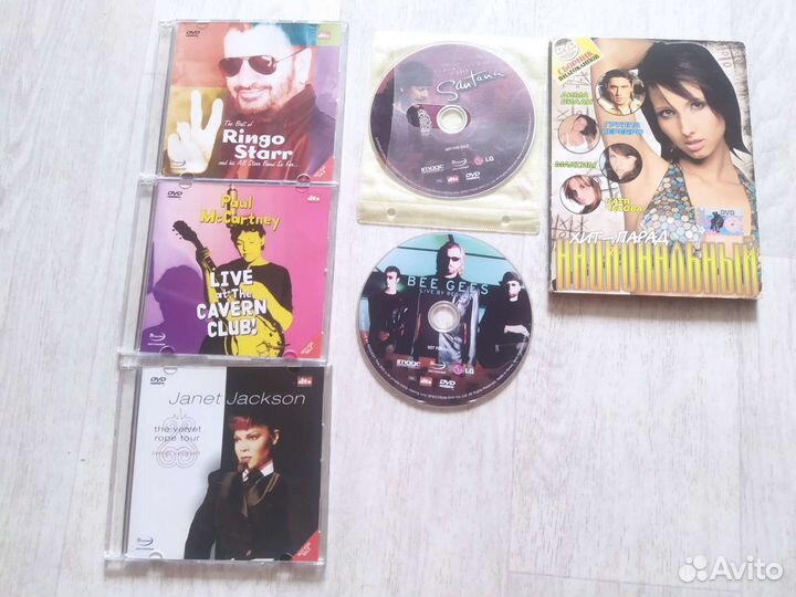 Музыкальные DVD диски (клипы)