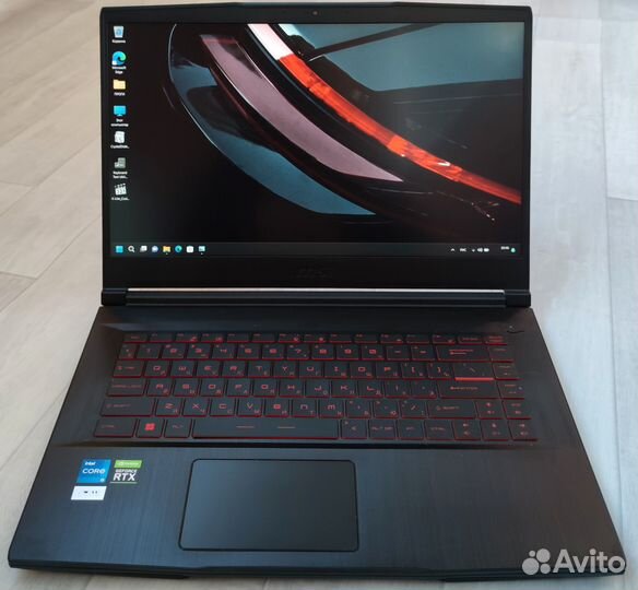 Игровой MSI\Новый\i5-11400Н/RTX 3050\SSD 512g