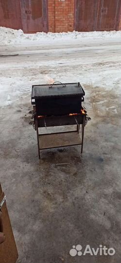 Коптилка горячего копчения