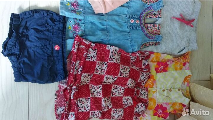 Пакет вещей на девочку 74 80 86