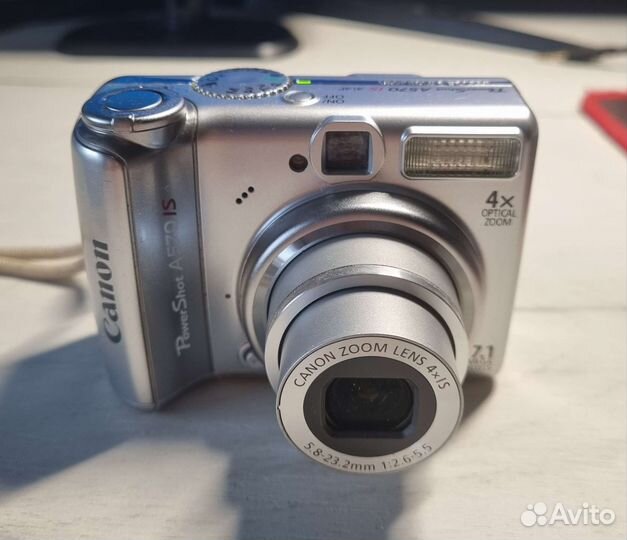 Цифровой фотоаппарат Canon PowerShot A570 IS